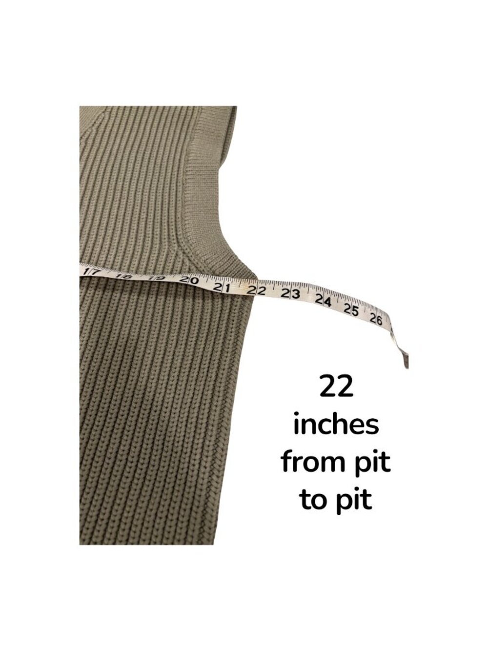 M&S Collection Cotton Rich Sweater Vest Medium Sage Green Button Front Knit Prep - Picture 10 of 11